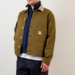 Merci - Veste Marvin - Olive & Crème