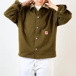 Merci - Veste Marvin - Olive & Crème