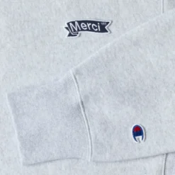 Merci x Champion - Crewneck Merci Patch - Gris
