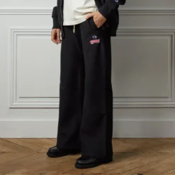 Merci x Champion - Jogging Straight Patch - Noir