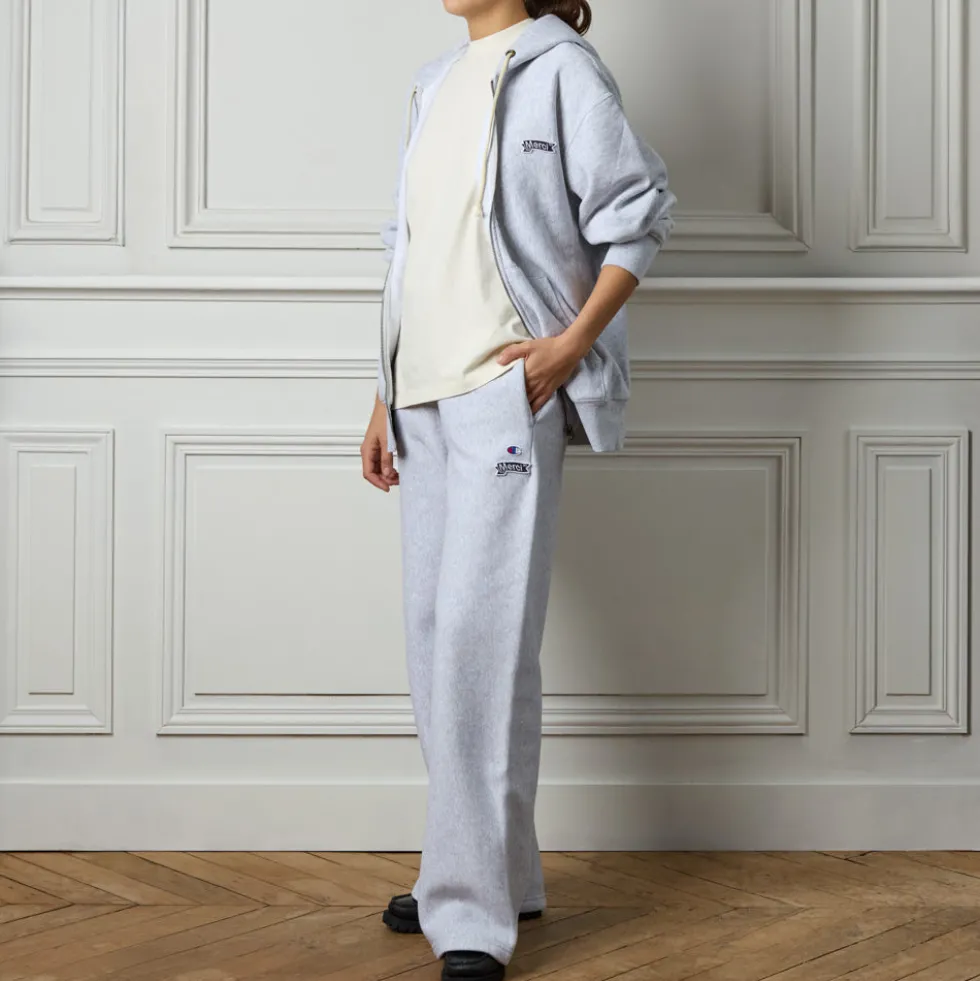 Merci x Champion - Jogging Straight Patch - Gris
