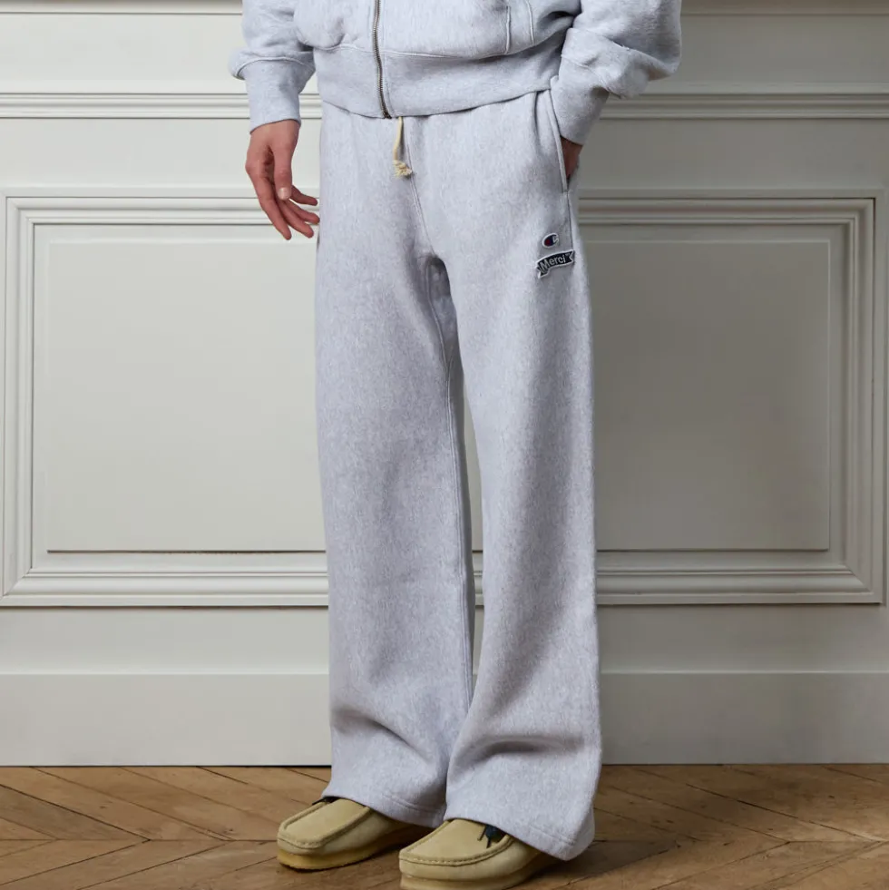 Merci x Champion - Jogging Straight Patch - Gris
