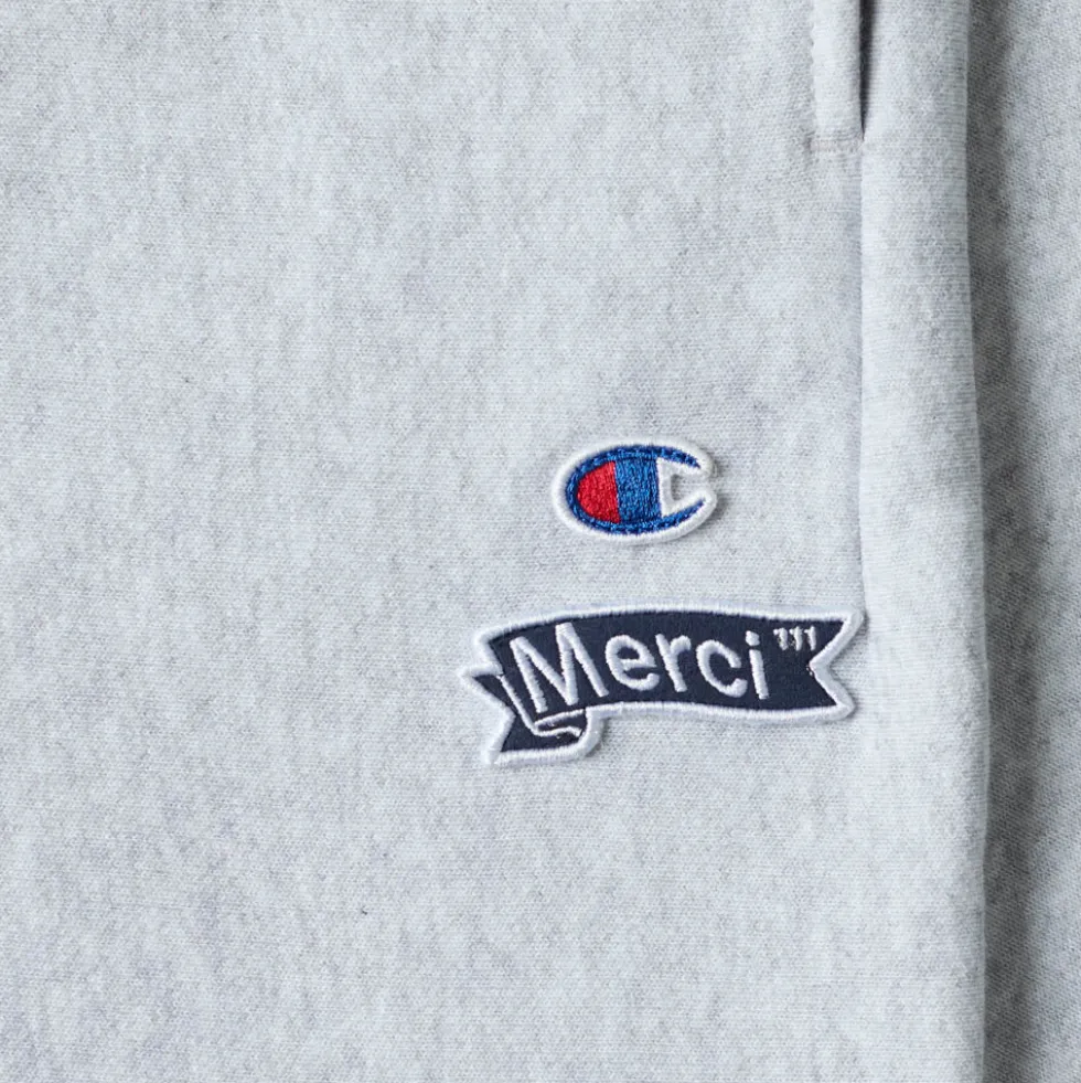 Merci x Champion - Jogging Straight Patch - Gris