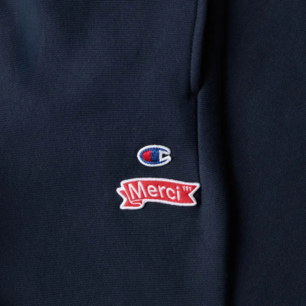 Merci x Champion - Jogging Straight Patch - Navy