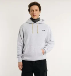Merci x Champion - Sweat à Capuche Merci Patch- Gris