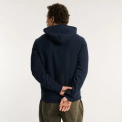 Merci x Champion - Sweat à Capuche Merci Patch - Navy