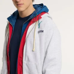 Merci x Champion - Sweat Full Zip Patch - Gris
