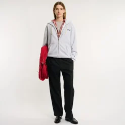 Merci x Champion - Sweat Full Zip Patch - Gris