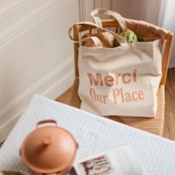 Merci x Our Place - Totebag - Ecru
