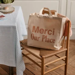Merci x Our Place - Totebag - Ecru