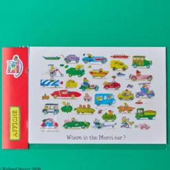 Merci x Richard Scarry - Affiche - Cars