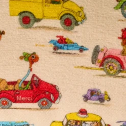 Merci x Richard Scarry - Coussin
