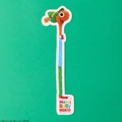 Merci x Richard Scarry - Marque page