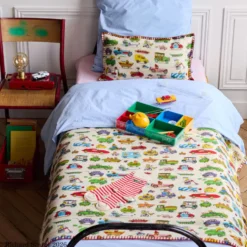 Merci x Richard Scarry - Plaid