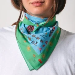 Merci x Shia McShia - Bandana - Vert