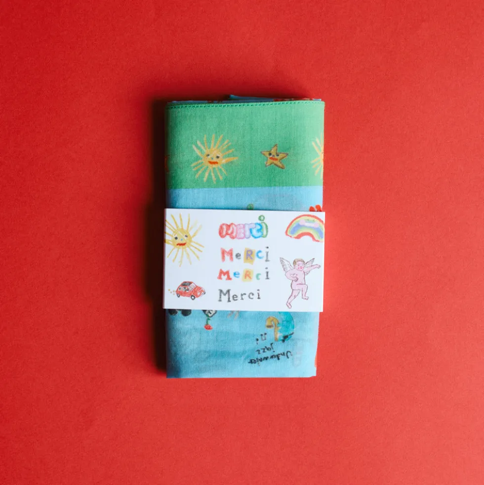 Merci x Shia McShia - Bandana - Vert