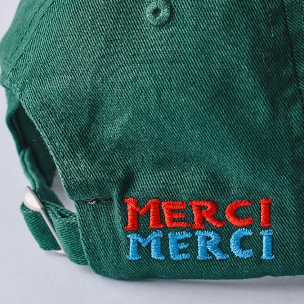 Merci x Shia McShia - Casquette Baguette Man - Vert