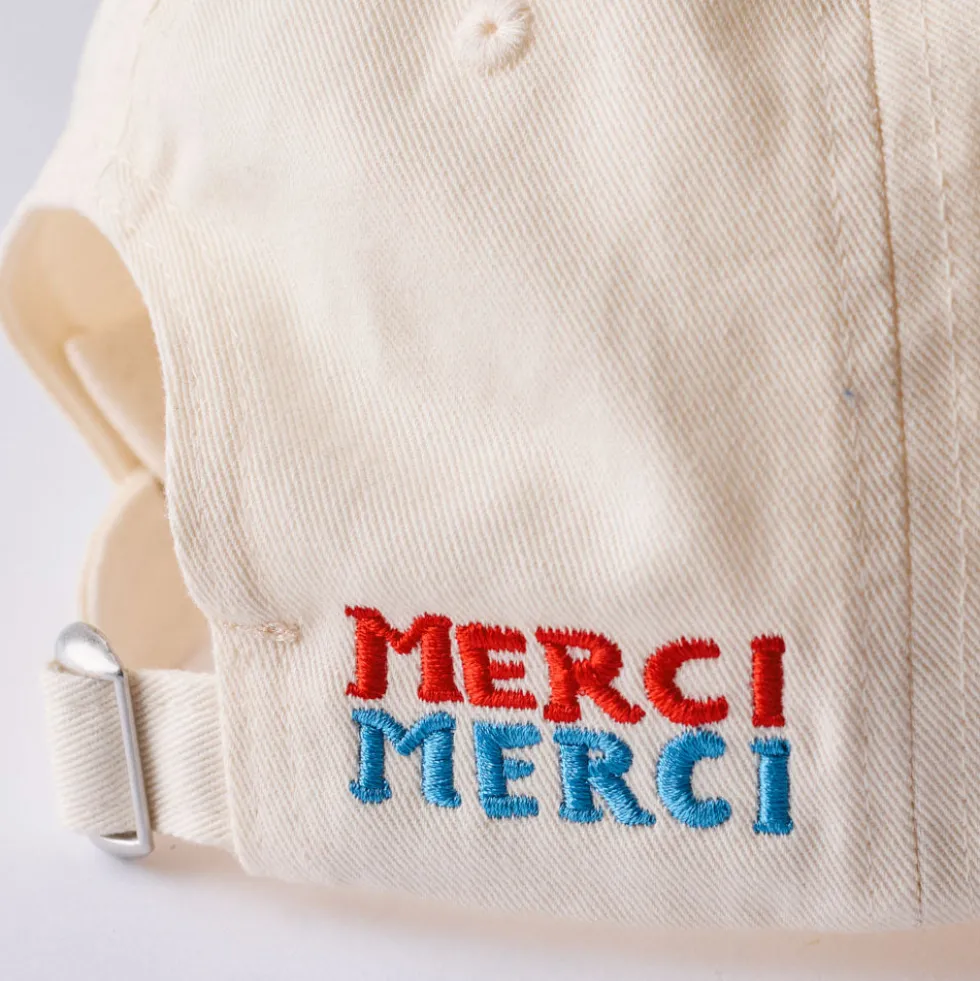 Merci x Shia McShia - Casquette Rue Merci - Ecru