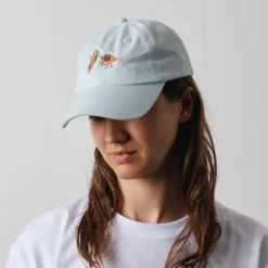 Merci x Shia McShia - Casquette Kids Croissant - Bleu