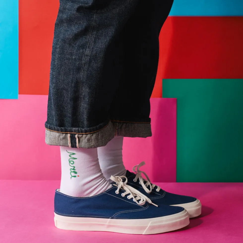 Merci x Shia McShia - Chaussettes Tour Eiffel & Merci