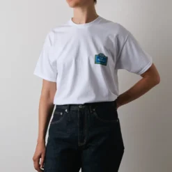 Merci x Shia McShia - T-Shirt Building - Blanc