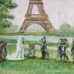 Merci x Travis Chapman - Eiffel Tower Sunset Wedding
