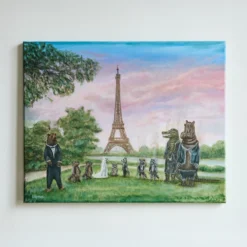Merci x Travis Chapman - Eiffel Tower Sunset Wedding