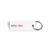 Merci x Various Keytags - Porte-clé "Merci Bien" - Blanc