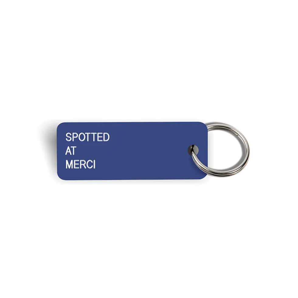 Merci x Various Keytags - Porte-clé "Spotted at Merci" - Violet
