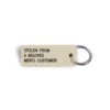 Merci x Various Keytags - Porte-clé "Stolen From a Beloved" - Beige