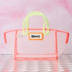 Mimi Salon x Merci - Sac Panier XS - Neon