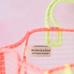 Mimi Salon x Merci - Sac Panier XS - Neon