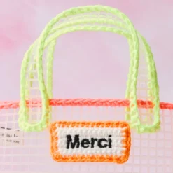 Mimi Salon x Merci - Sac Panier XS - Neon