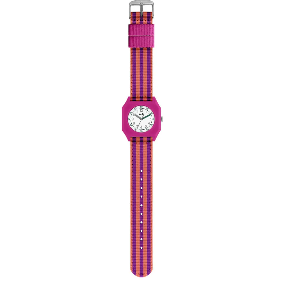 Mini Kyomo - Montre Ruby Papaya - Rose, Orange & violet
