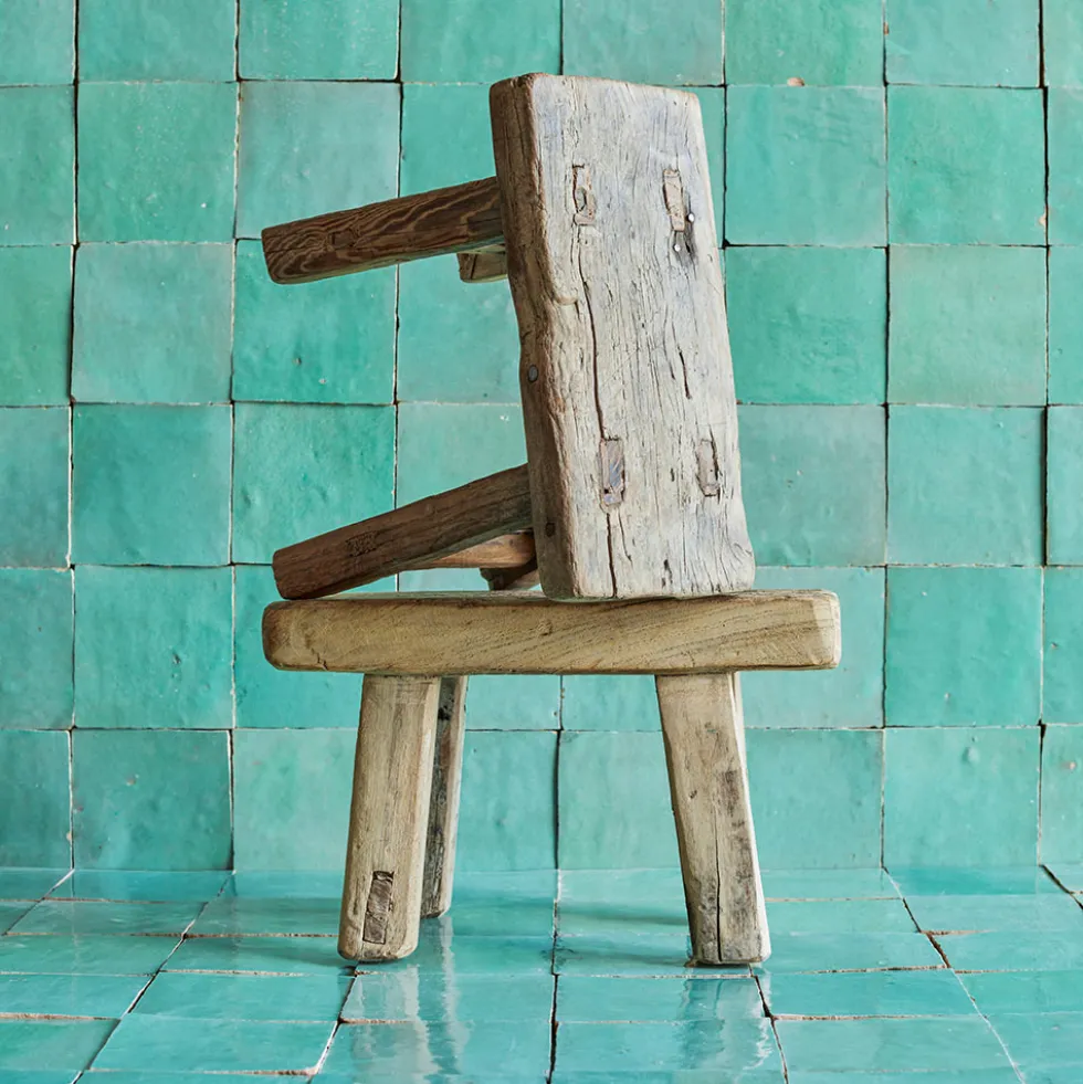 Mini tabouret - Naturel