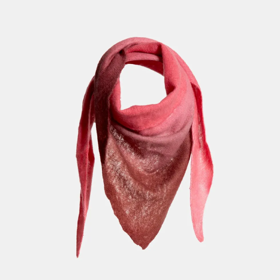 Mirror in the sky - Bandana Open Knitted - Nectar Ruby
