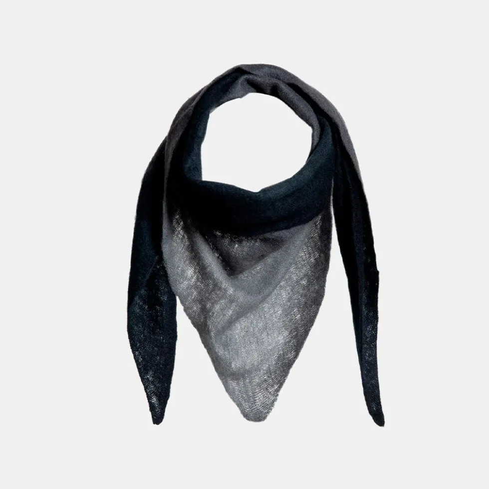 Mirror in the sky - Bandana Open Knitted - Gris