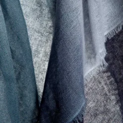 Mirror in the sky - Foulard Soho Baby - Bleu Wind