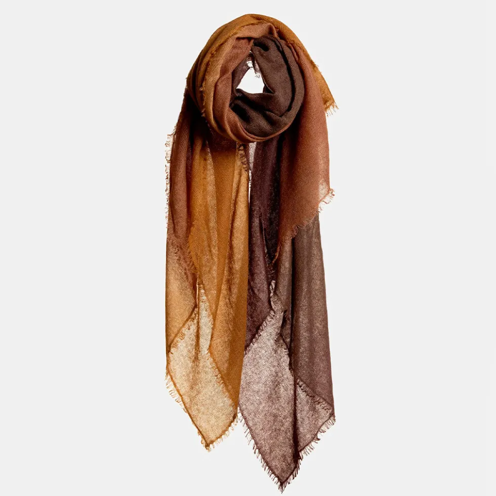 Mirror in the sky - Foulard Soho Baby - Marron