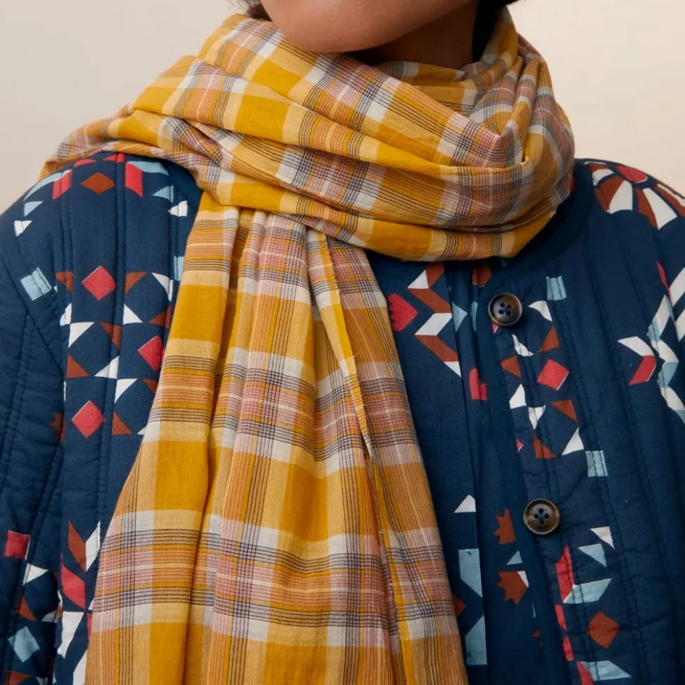 Moismont - Foulard n°722 - Jaune Holi