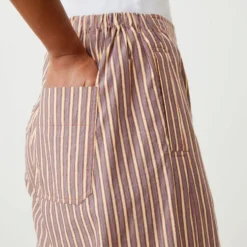 Moismont - Pantalon June N°834 - Pop Stripes Garnet