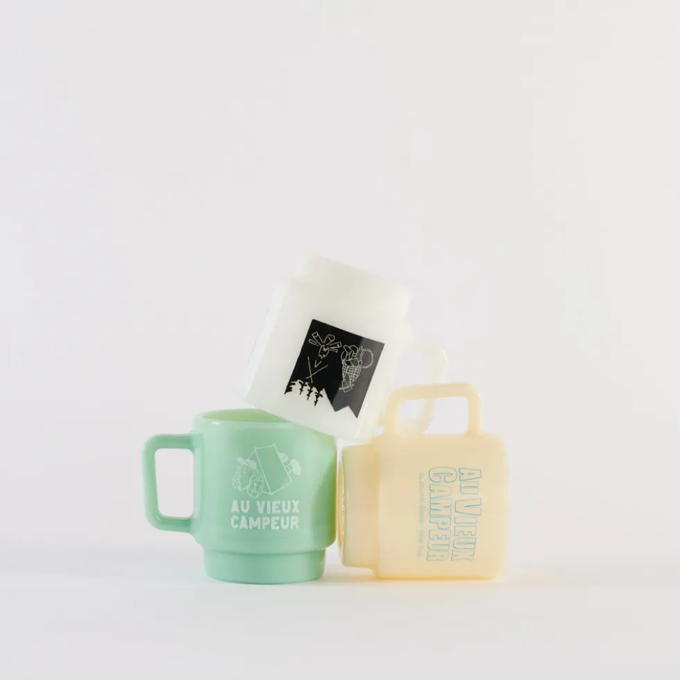 Mug Au Vieux Campeur - Blanc