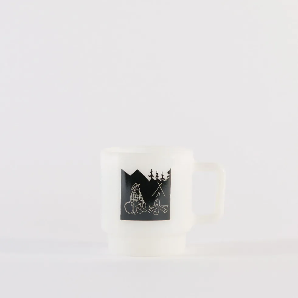 Mug Au Vieux Campeur - Feu de camp