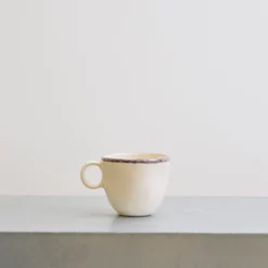 Mug en grès - Crème & Marron