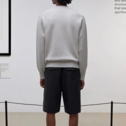 Museum Garments - Sweat Raglan Athletic - Gris Clair