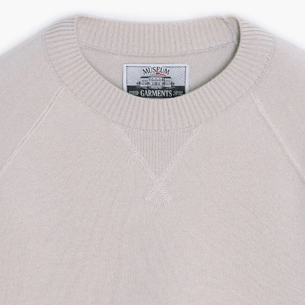 Museum Garments - Sweat Raglan Athletic - Gris Clair