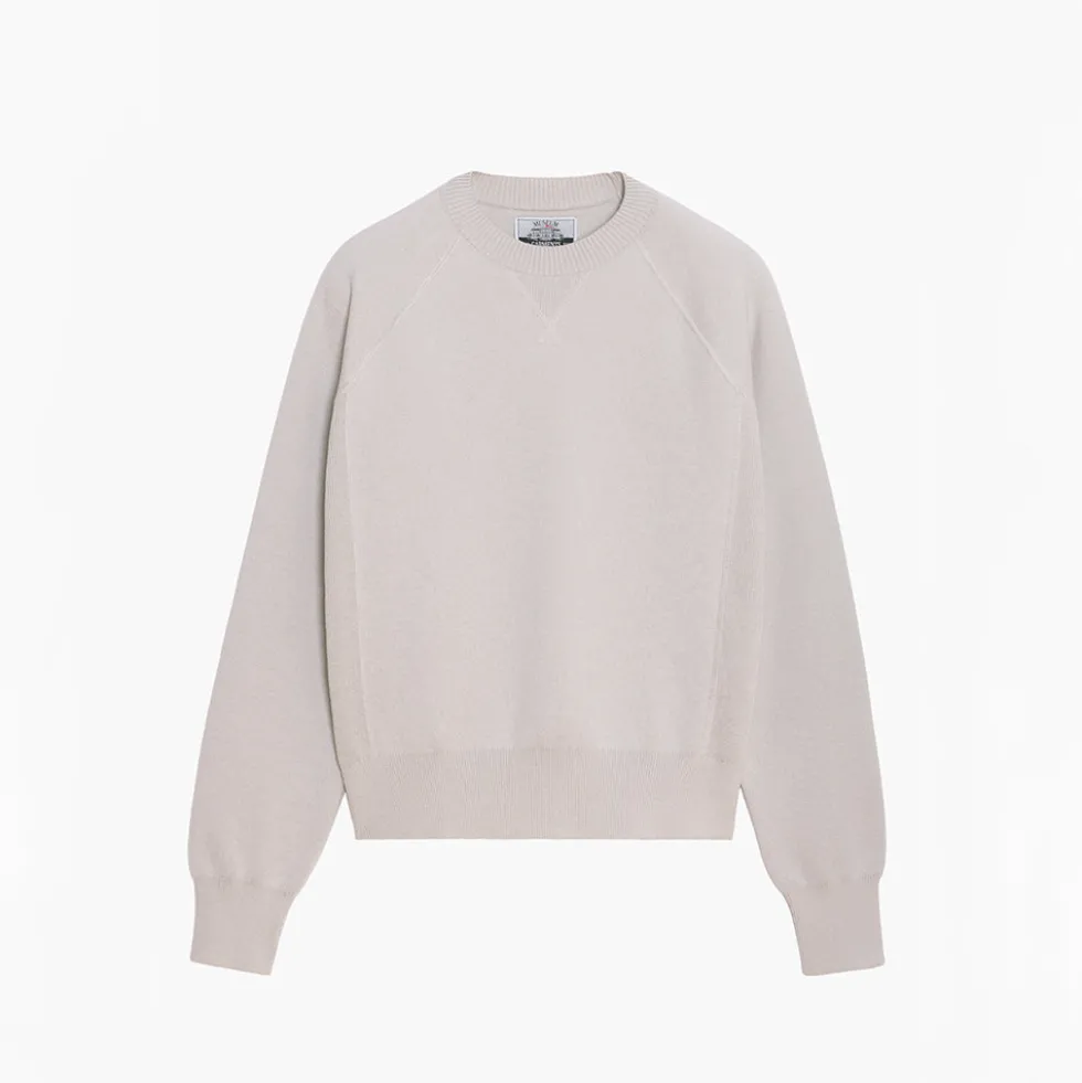 Museum Garments - Sweat Raglan Athletic - Gris Clair