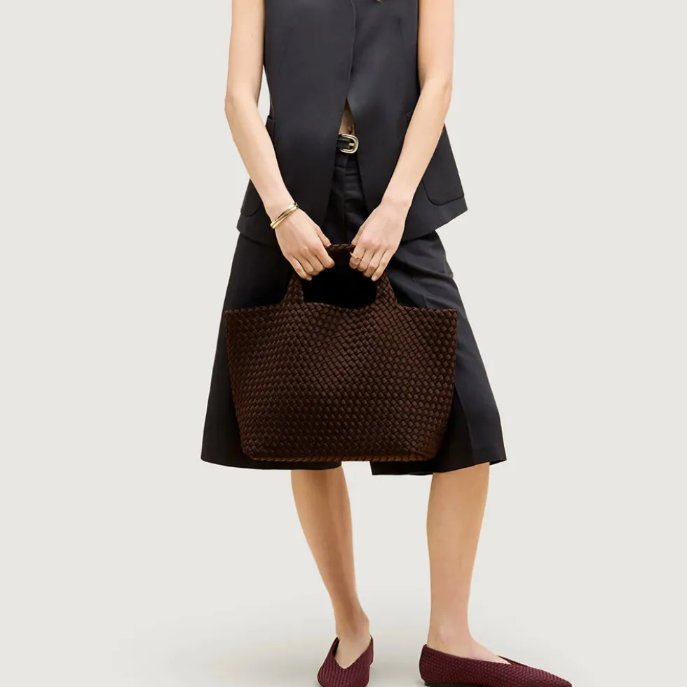 Naghedi - St Barths Medium Tote - Chocolat