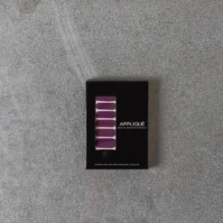 Nail patch - Mauve Noir - Appliqué