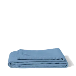 Nappe en lin lavé - Bleu Primaire